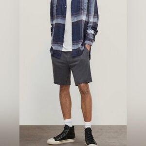 John Varvatos York Garment Dye French Terry Short Size XL